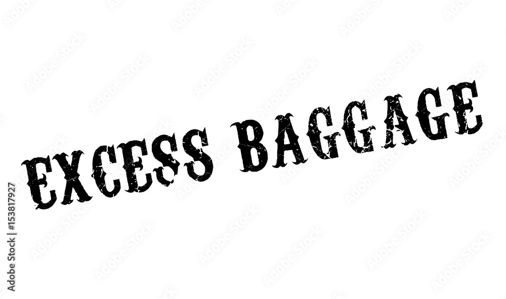 Excess Baggage rubber stamp. Grunge design with dust scratches. Effects can be easily removed for a clean, crisp look. Color is easily changed. Excess Baggage rubber stamp. Grunge design with dust scratches. Effects can be easily removed for a clean, crisp look. Color is easily changed.