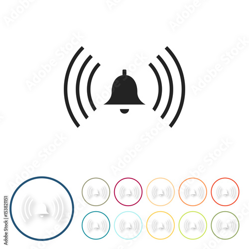 Bunte 3D Buttons - Alarm