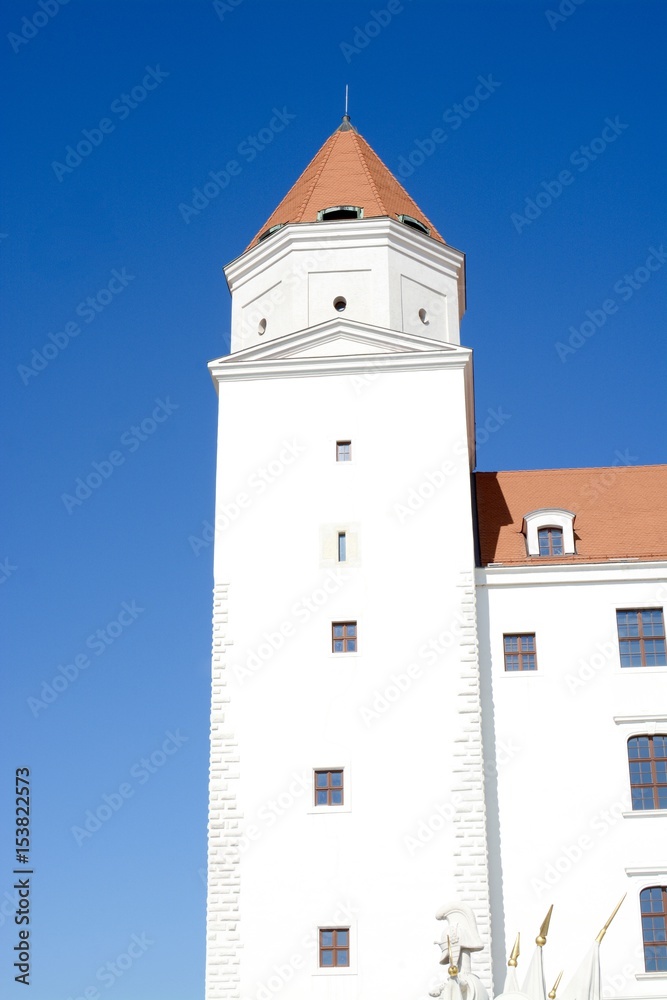 Old Castle in Bratislava on a Sunny Day