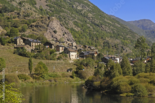 Village of Tabascan in Lleida province, Catalonia, Spain © curto