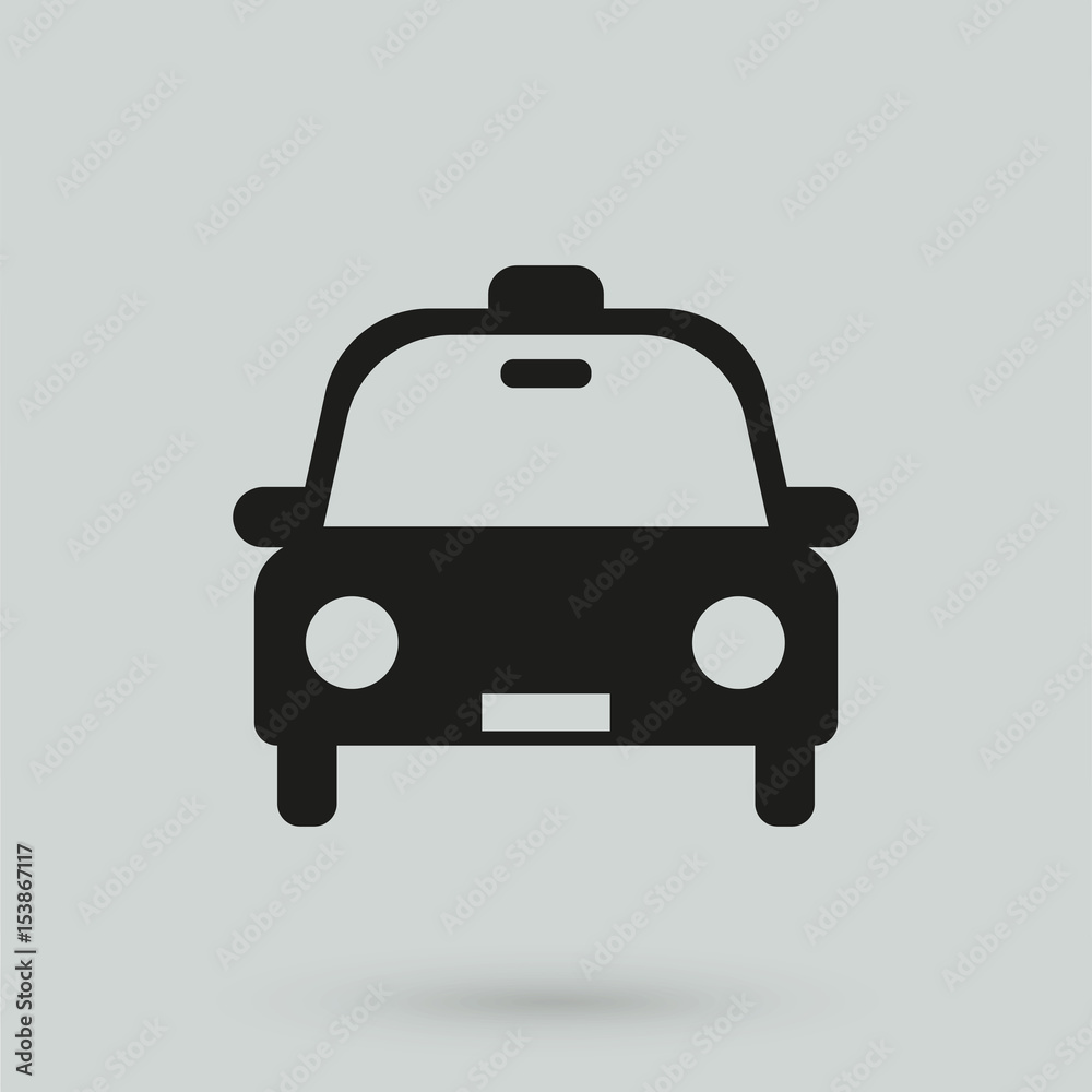 Obraz premium taxi icon vector