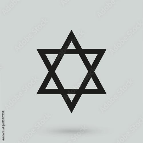 Star of David icon Vector