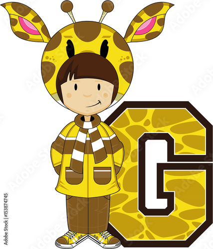 G is for Giraffe Girl