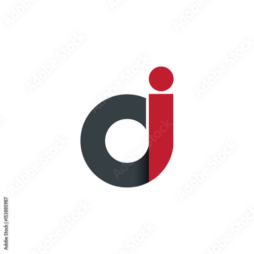 Initial Letter CI OI Rounded Lowercase Logo