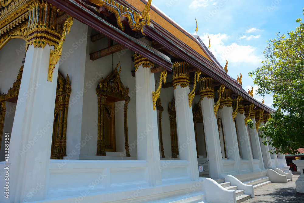 Naklejka premium Grand Palace Temple in Bangkok, Thailand 