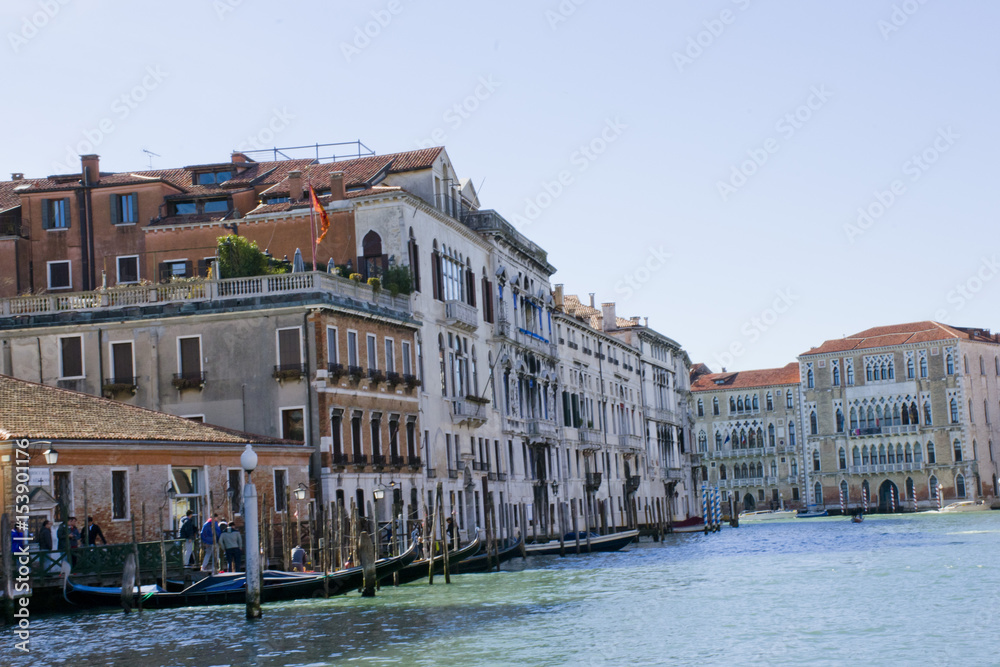 Panorama del Canal Grande di Venezia - Italia