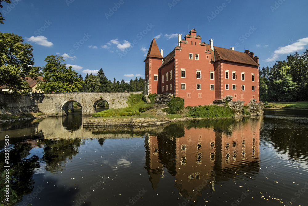 Cervena Lhota historic castle.