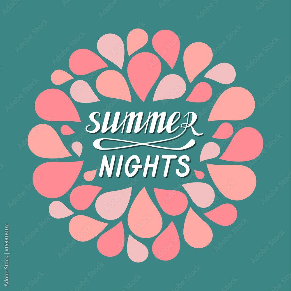 Obraz premium Hot summer nights