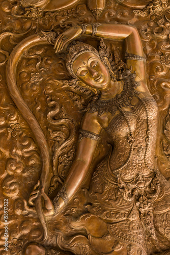 Female angel in buddhism photo