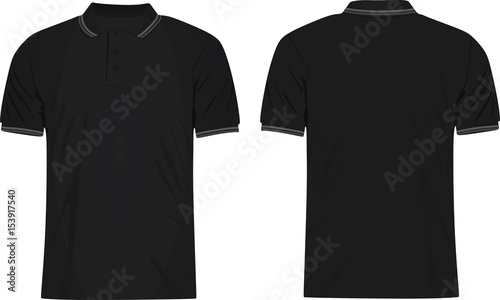 Men polo t shirt template vector