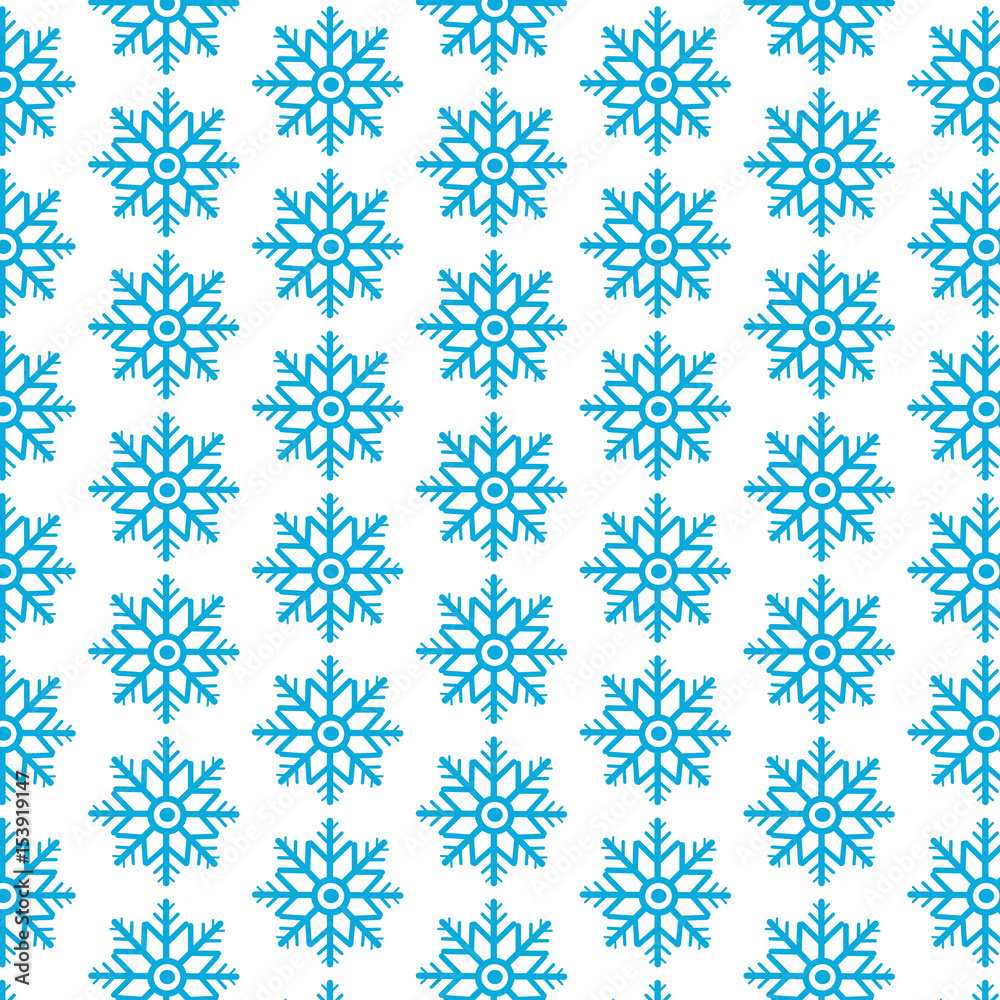 Pattern background snowflake icon Pattern background snowflake icon