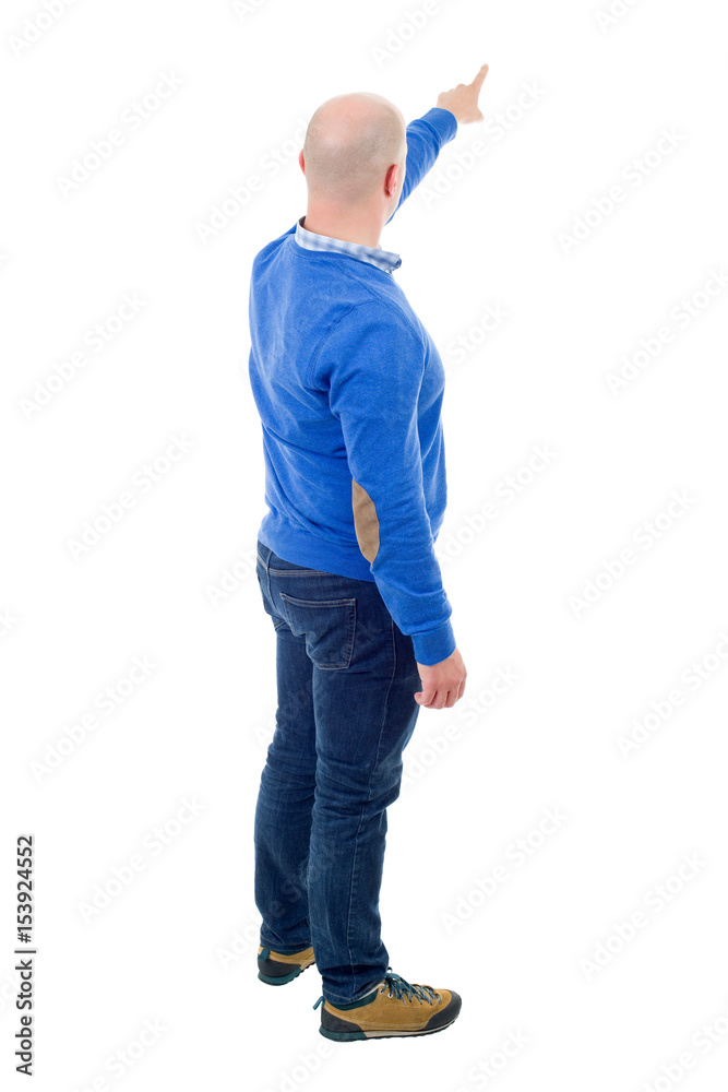 Naklejka premium pointing