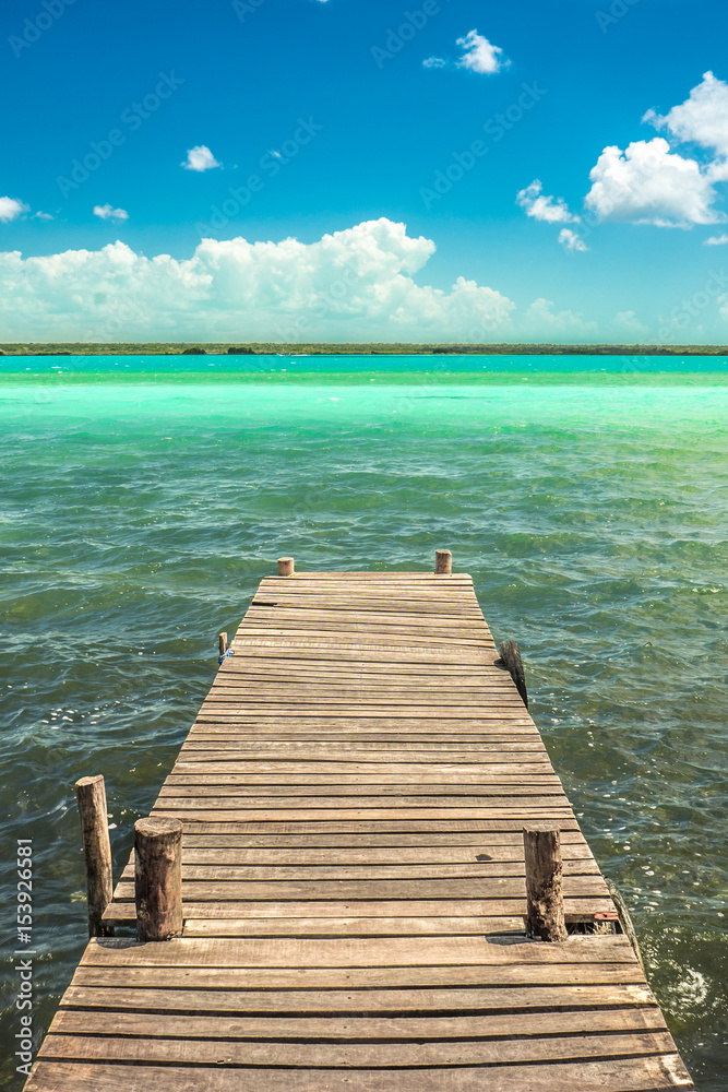 Fototapeta premium Bacalr Walkway