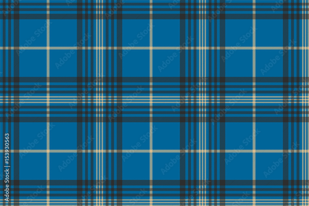 Fabric texture blue check plaid seanless pattern Fabric texture blue check plaid seanless pattern