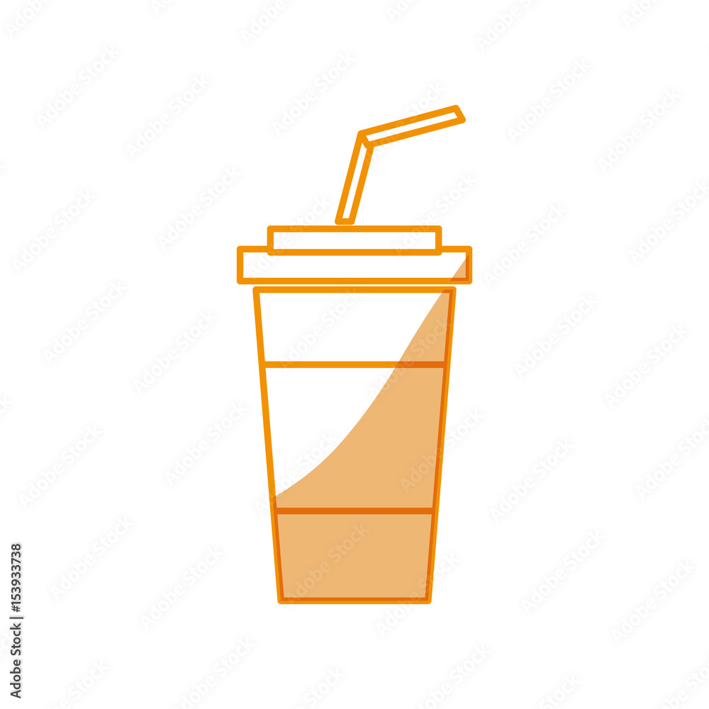 Soda plastic cup icon vector illustration graphic design Soda plastic cup icon vector illustration graphic design
