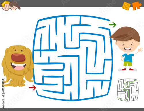 maze leisure activity game