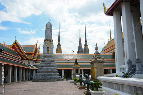 Wat Pho Temple in Bangkok  Thailand