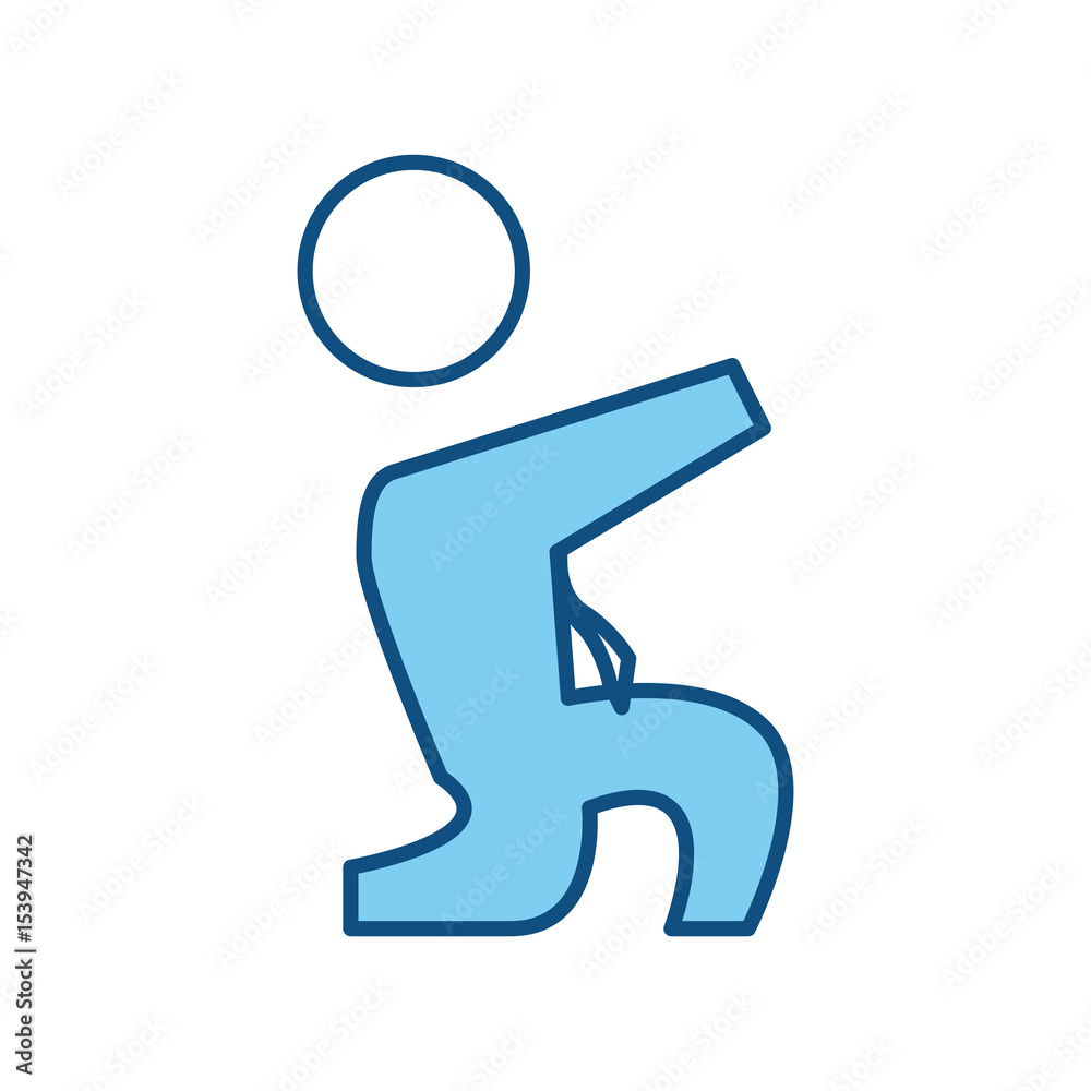 Businessman pictogram symbol icon vector illustration graphic design