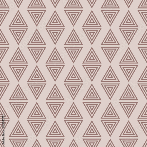 Geometric background. Triangle seamless pattern