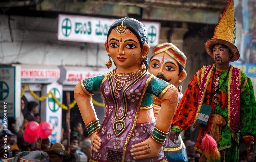 Puppets Of Mysore, India