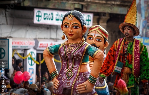 Puppets Of Mysore, India © Sumit