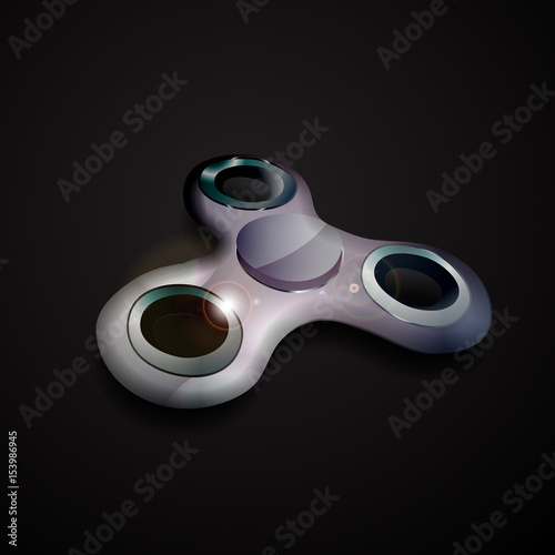 Hand spinner. Fidget toy for increased focus, stress relief.