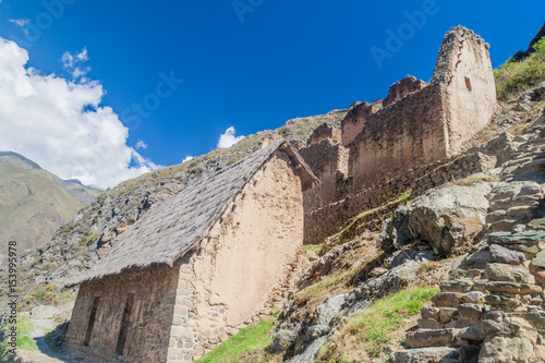 Ruins of Ollantaytambo, Sacred Valley of Incas, Peru © Matyas Rehak