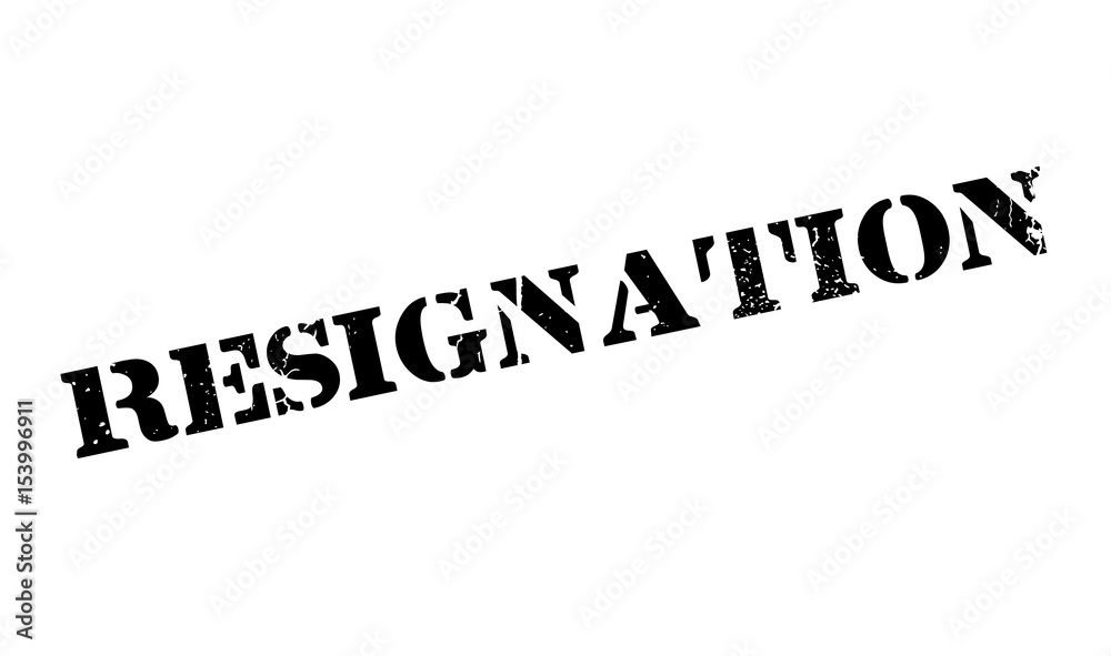 Resignation rubber stamp. Grunge design with dust scratches. Effects can be easily removed for a clean, crisp look. Color is easily changed. Resignation rubber stamp. Grunge design with dust scratches. Effects can be easily removed for a clean, crisp look. Color is easily changed.