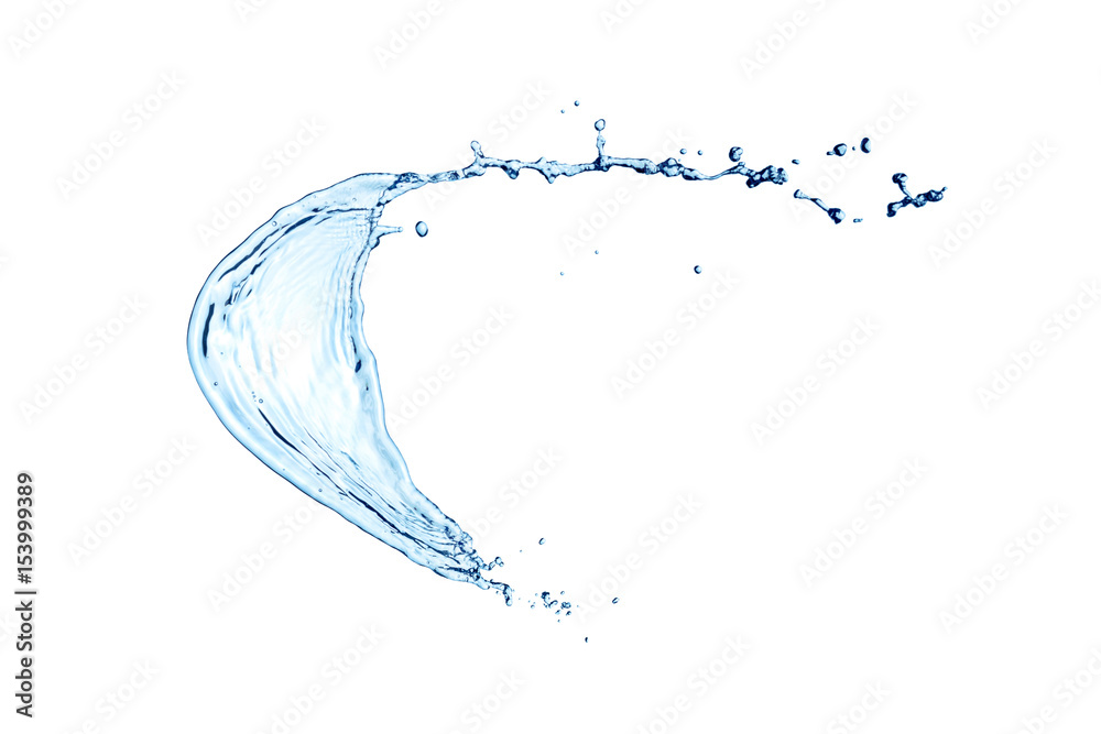 Obraz premium fresh water splash isolated.
