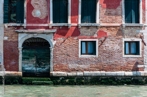 Deteriorating building exterior, Venice, Italy © J.Pyle
