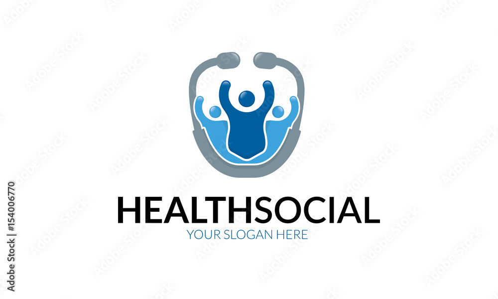Health  Social Logo