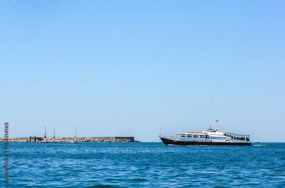Fototapeta premium Old military ship