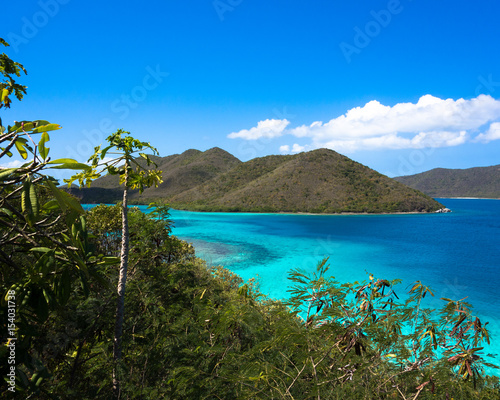 View from St John  Virgin Islands