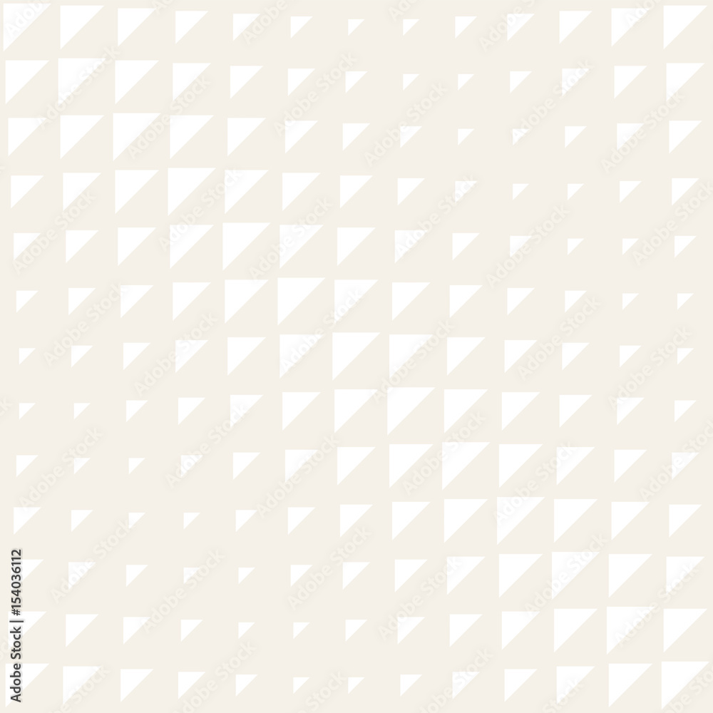 Vector seamless pattern. Modern stylish texture. Repeating geometric tiles. Monochrome halftone grid. Simple shapes lattice