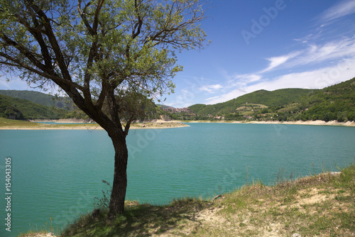lago del turano, veduta del lago