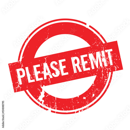 Please Remit rubber stamp. Grunge design with dust scratches. Effects can be easily removed for a clean, crisp look. Color is easily changed.