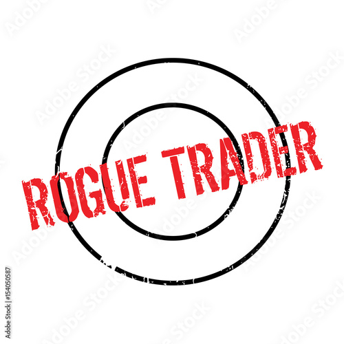 Rogue Trader rubber stamp. Grunge design with dust scratches. Effects can be easily removed for a clean, crisp look. Color is easily changed.