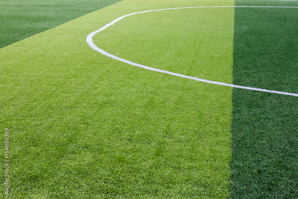 Fototapeta premium artificial grass football field