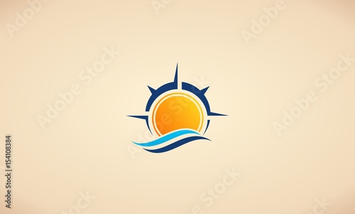 compass sea holiday logo