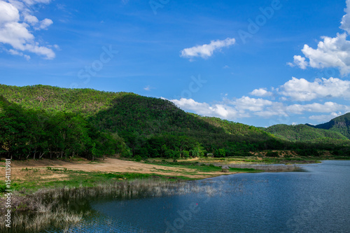 Reserved water at irrigation dam © honeybee201306
