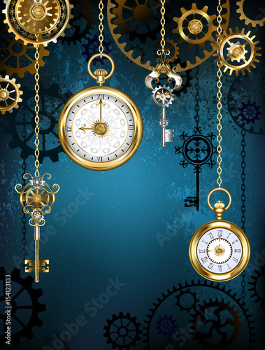 Design with clocks and gears