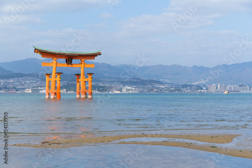 Floating gate of Itsukushima Shrine