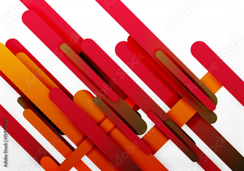 Cut 3d paper color straight lines abstract background