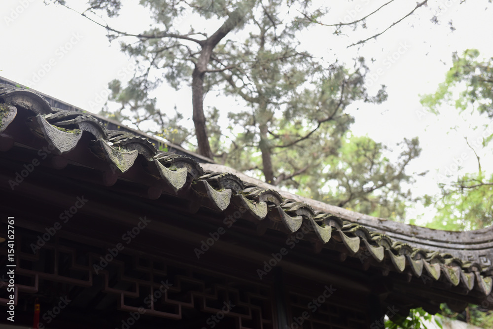 Traditional Chinese architecture feature. Traditional Chinese architecture feature.
