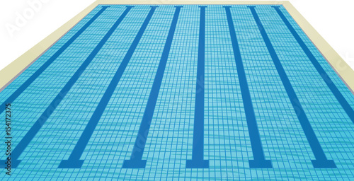 Swimming pool vector