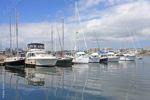 Marina in Victoria harbour