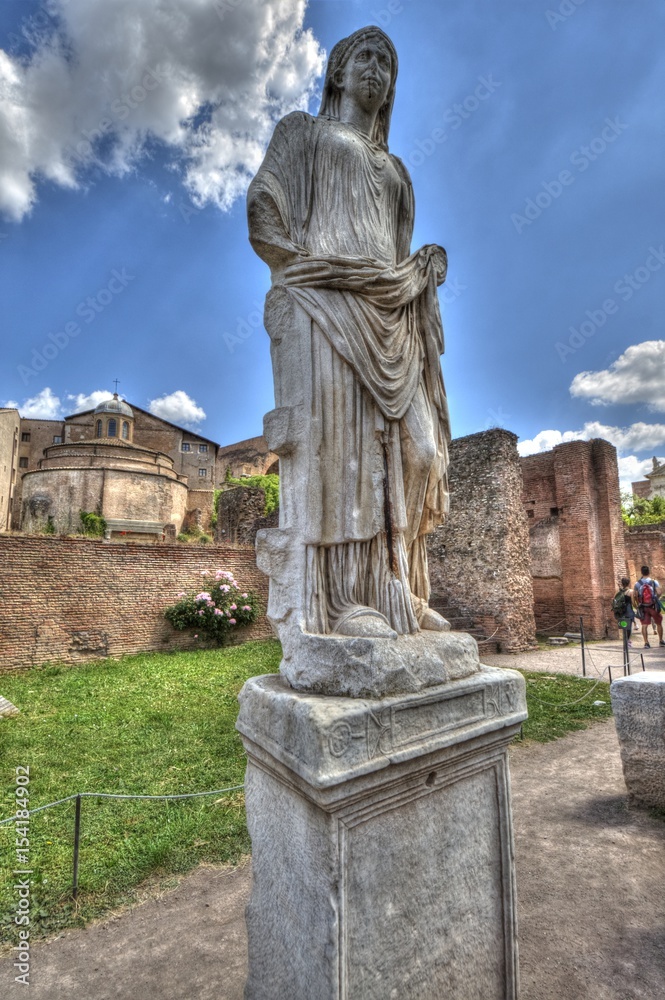 Obraz premium Roman Forum in Rome, Italy