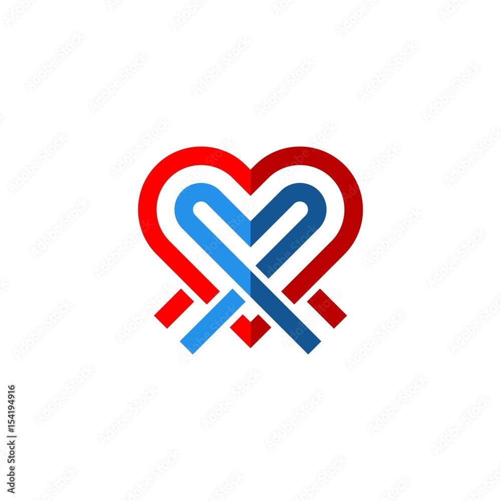 heart love icon vector element heart love icon vector element