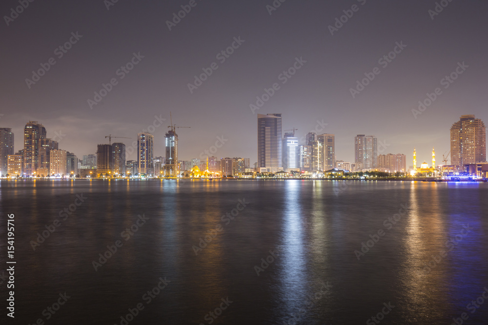 Obraz premium Sharjah skyline