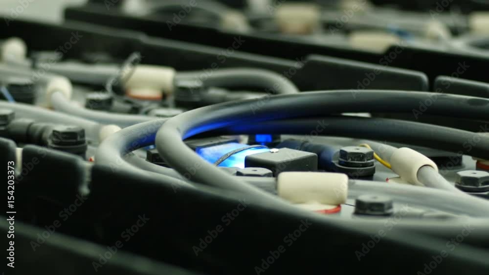 Industrial battery charging.